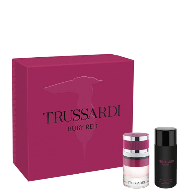Trussardi Ruby Red Confezione 50 ML Eau de Parfum + 125 ML Sturdast Body Emulsion