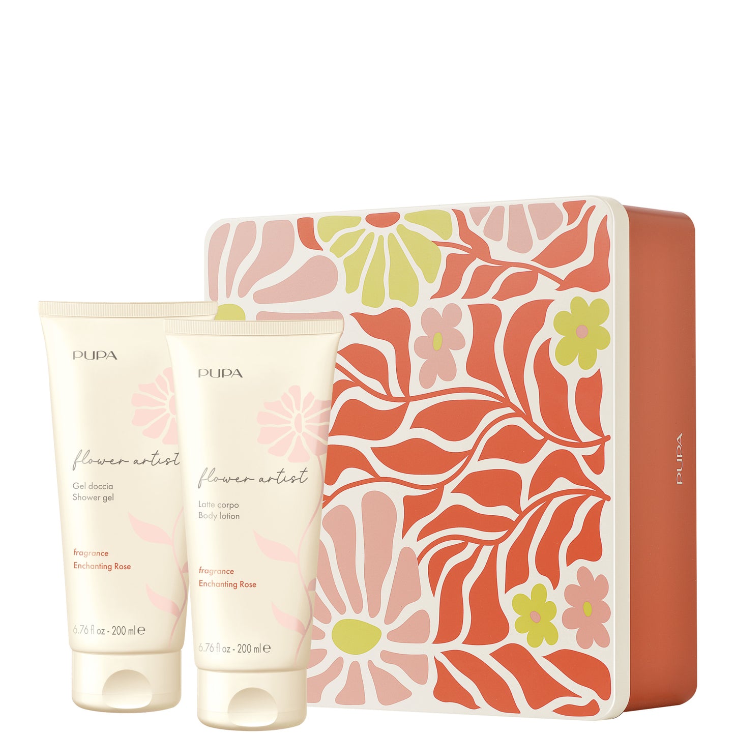 Flower Artist Gel Doccia + Latte Corpo Enchanting Rose