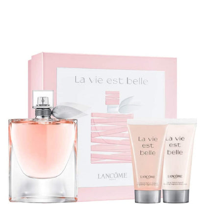 La Vie est belle EDP Confezione 100 ML Eau de Parfum + 50 ML Body Lotion + 50 ML Shower Gel