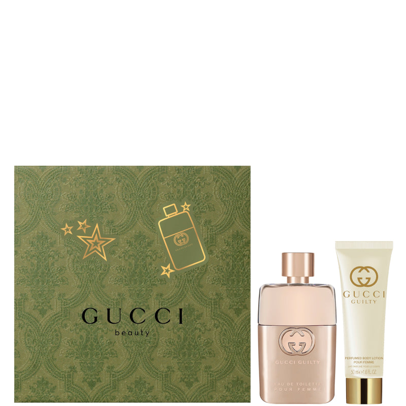 Guilty Pour Femme EDT Confezione 50 ML Eau de Toilette + 50 ML Body Lotion