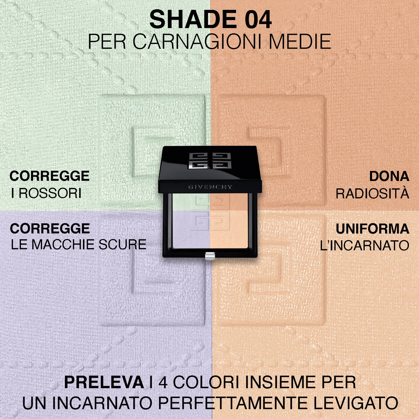 Prisme Libre 4 Color Pressed Powder