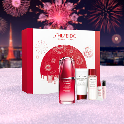 ULTIMUNE Power Infusing Concentrate Confezione 50 ML Siero Viso + 30 ML ML Mousse Detergente Viso + 30 ML Lozione Detergente Viso + 3 ML Siero Occhi
