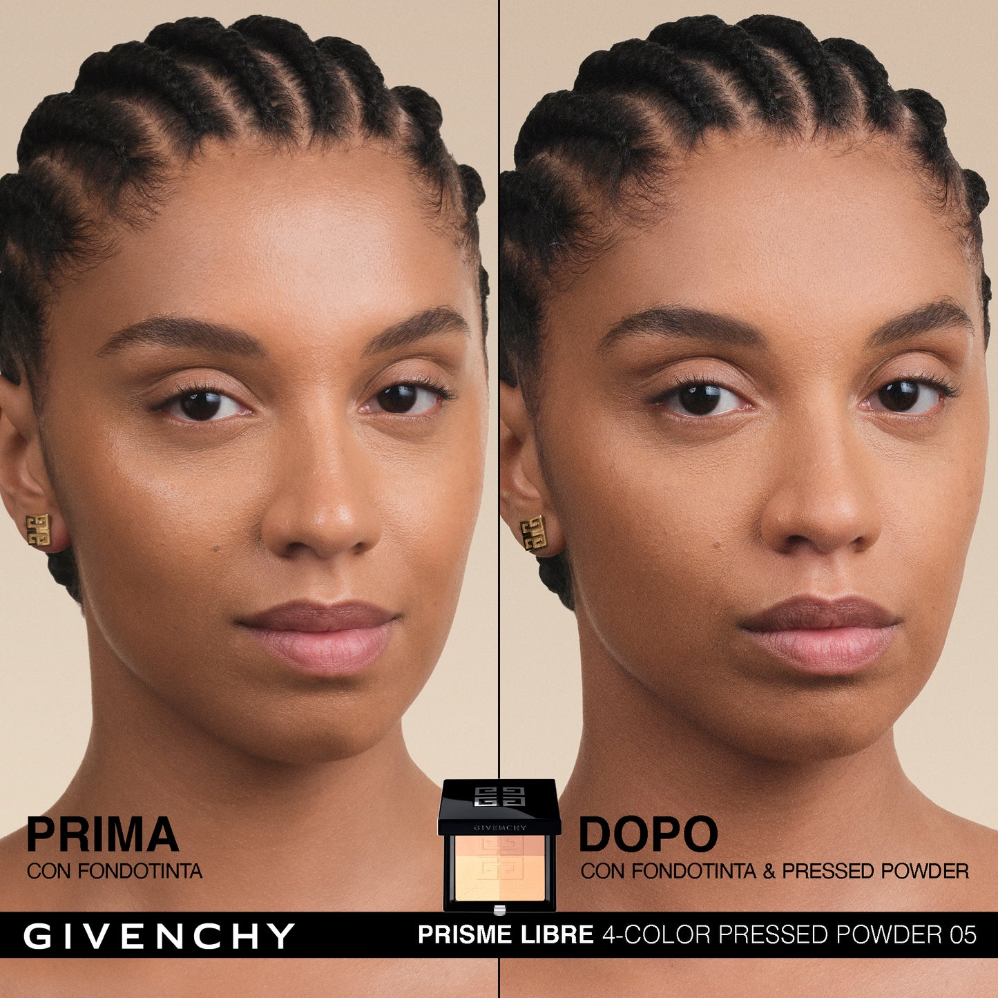 Prisme Libre 4 Color Pressed Powder