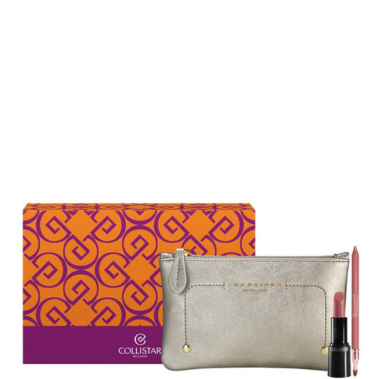 Rossetto Puro New Cofanetto Rossetto + Professionale Matita Labbra + Beauty-Bag THE BRIDGE