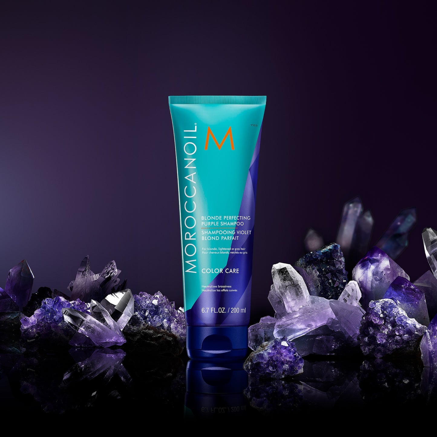 Moroccanoil Blonde Perfectiong Purple Shampoo