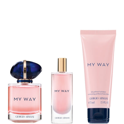 My Way Confezione 50 ML Eau de Parfum + 15 ML Eau de Parfum + 75 ML Body Lotion