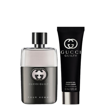 Guilty Pour Homme EDT Confezione 50 ML Eau de Toilette + 50 ML Shower Gel