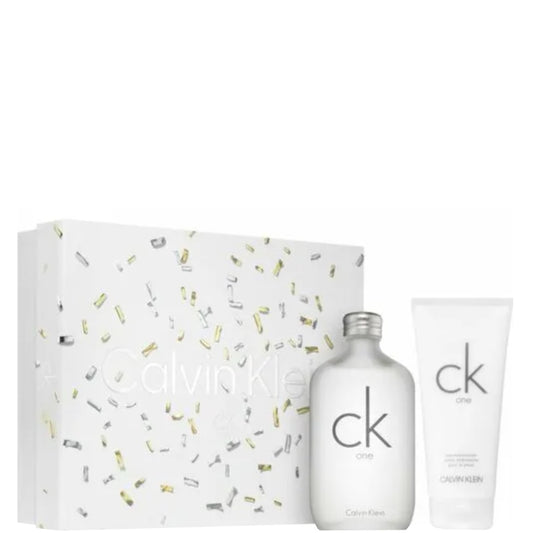 CK One Eau de Toilette Confezione 200 ML Eau de Toilette + 200 ML Body Lotion