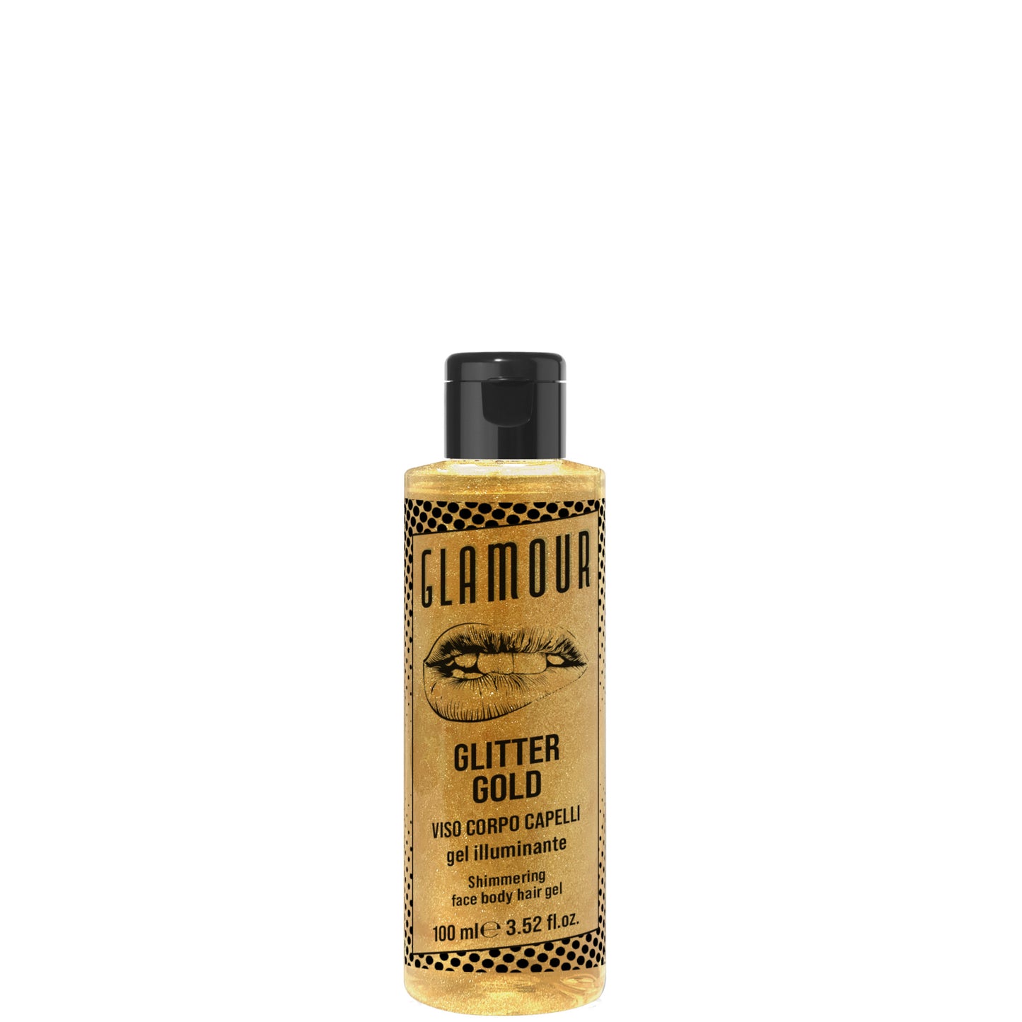 Glamour Glitter Gold Gel Illuminante Viso Corpo Capelli