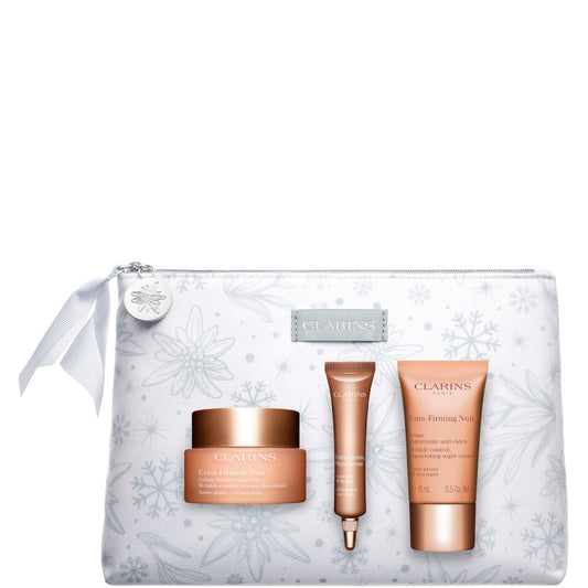 Extra-Firming Jour - Tutti i tipi di Pelle Confezione 50 ML Crema Viso Giorno + 10 ML Siero Viso + 15 ML Crema Viso Notte + Beauty Clarins