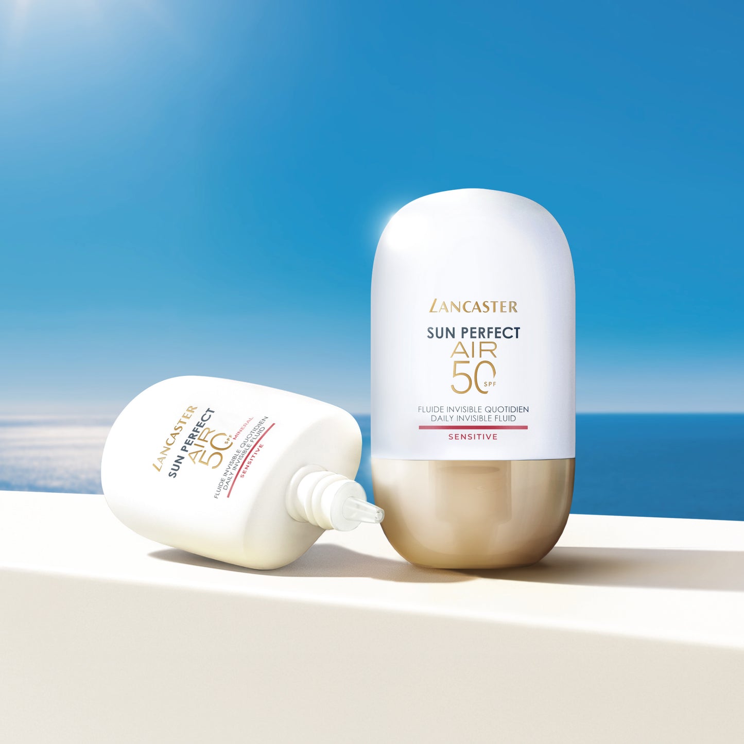 Lancaster Sun Perfect AIR Daily Invisible Fluid SPF50 Sensitive Mineral