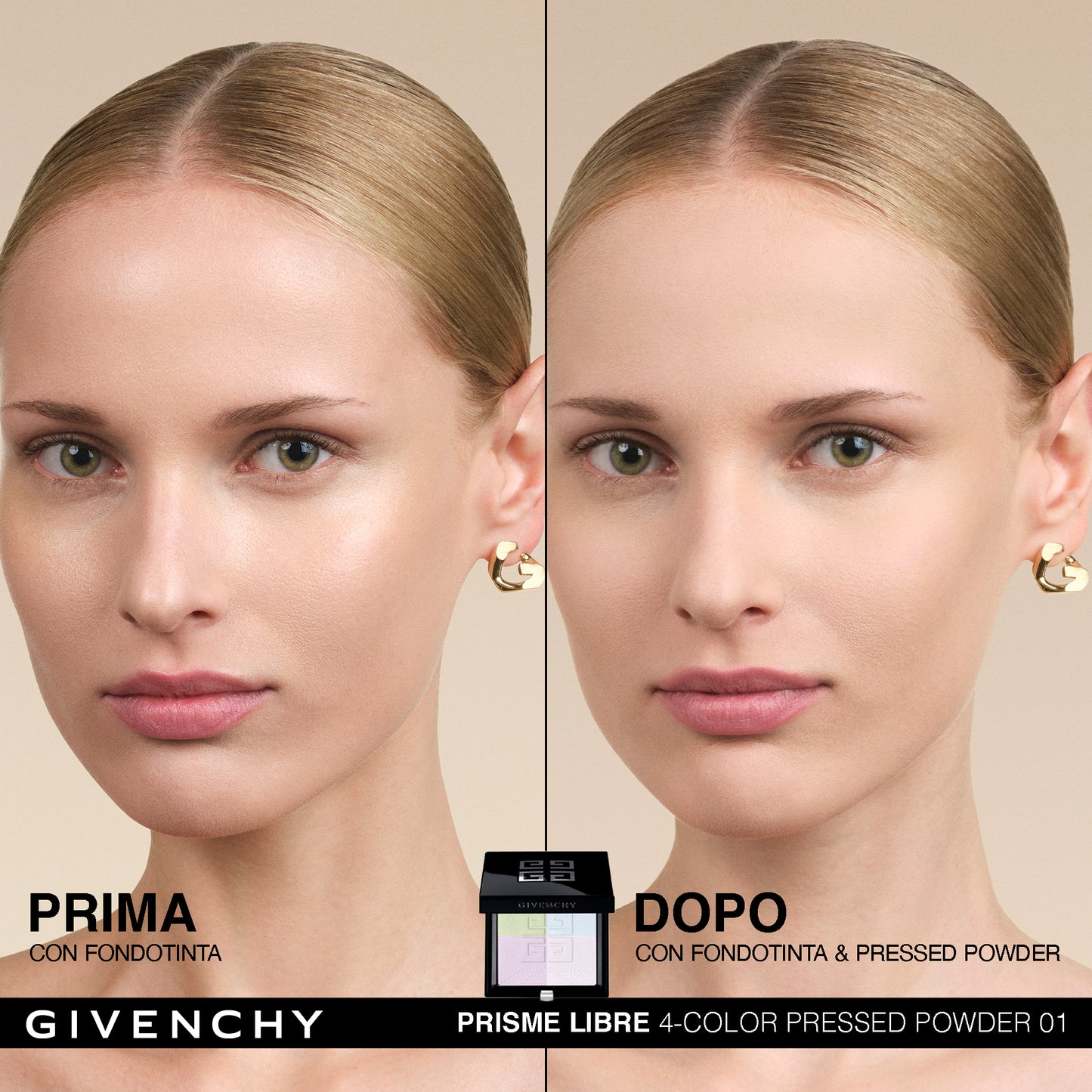 Prisme Libre 4 Color Pressed Powder