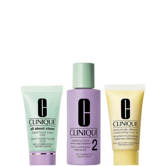 3 Step to Clean Pulizia + Esfoliazione + Idratazione - Pelle Secche e Miste