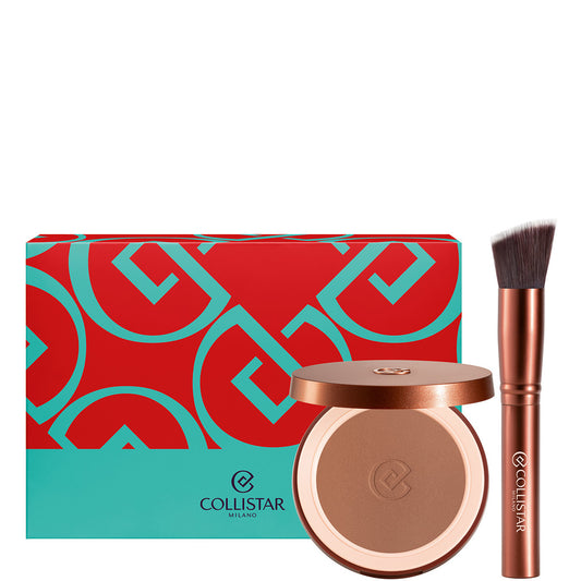 Terra Polvere Abbronzante Effetto Seta + Pennello a Goccia