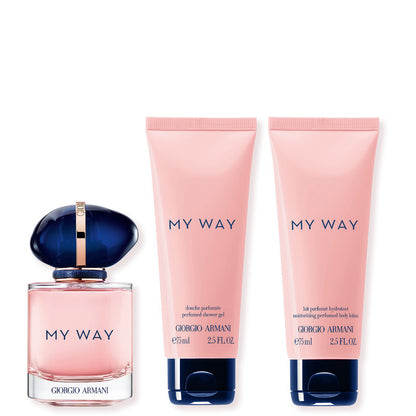 My Way Confezione 50 ML Eau de Parfum + 75 ML Latte Corpo + 75 ML Gel Doccia