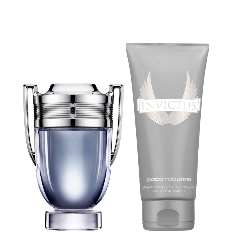 Rabanne Invictus Cofanetto 100 ML Eau de Toilette + 100 ML Shower Gel