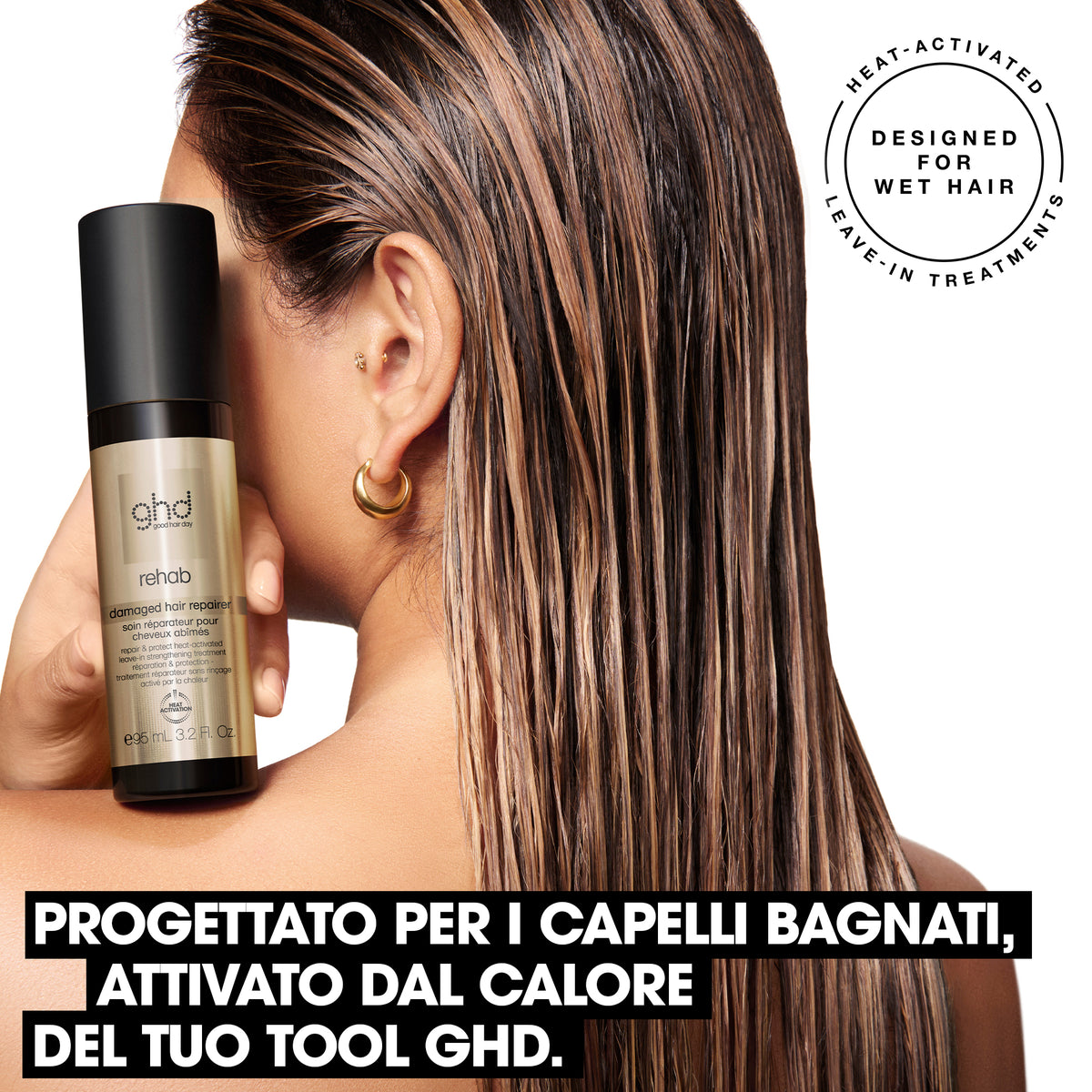 ghd rehab damaged hair repairer - siero riparatore per capelli danneggiati