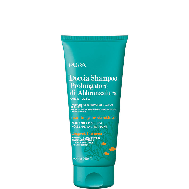 Doccia Shampoo Prolungatore di Abbronzatura Corpo/Capelli 200 ML