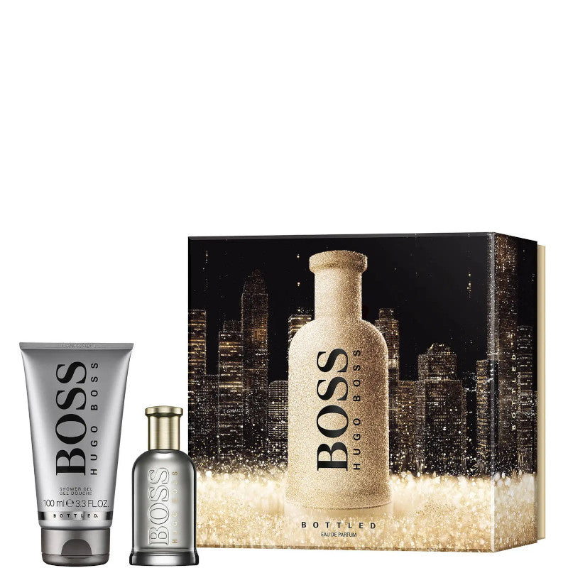 Boss Bottled Eau de Parfum Confezione 50 ML Eau de Parfum + 100 ML Shower Gel