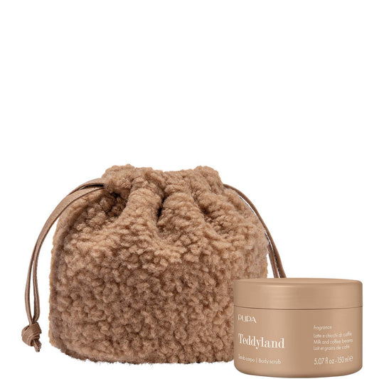 Teddyland Scrub Corpo Latte e Chicchi di Caffè