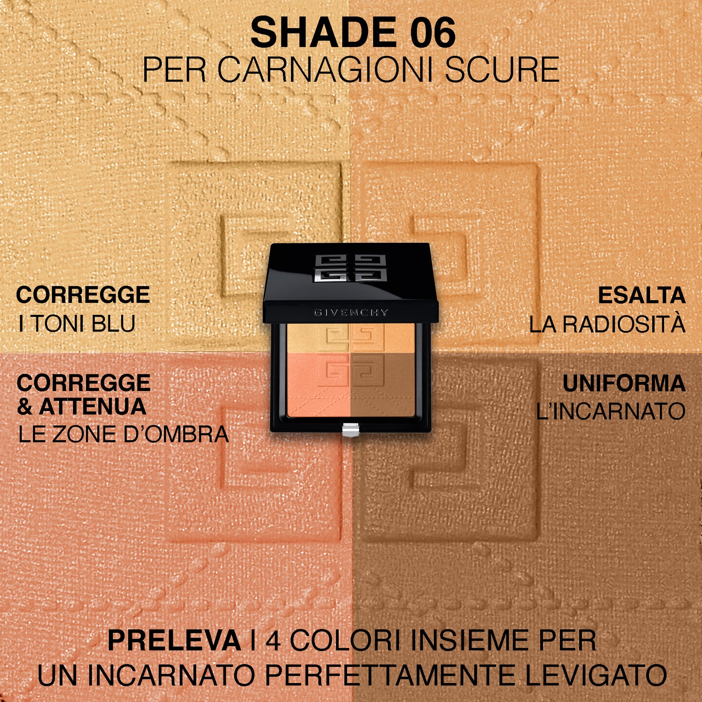 Prisme Libre 4 Color Pressed Powder