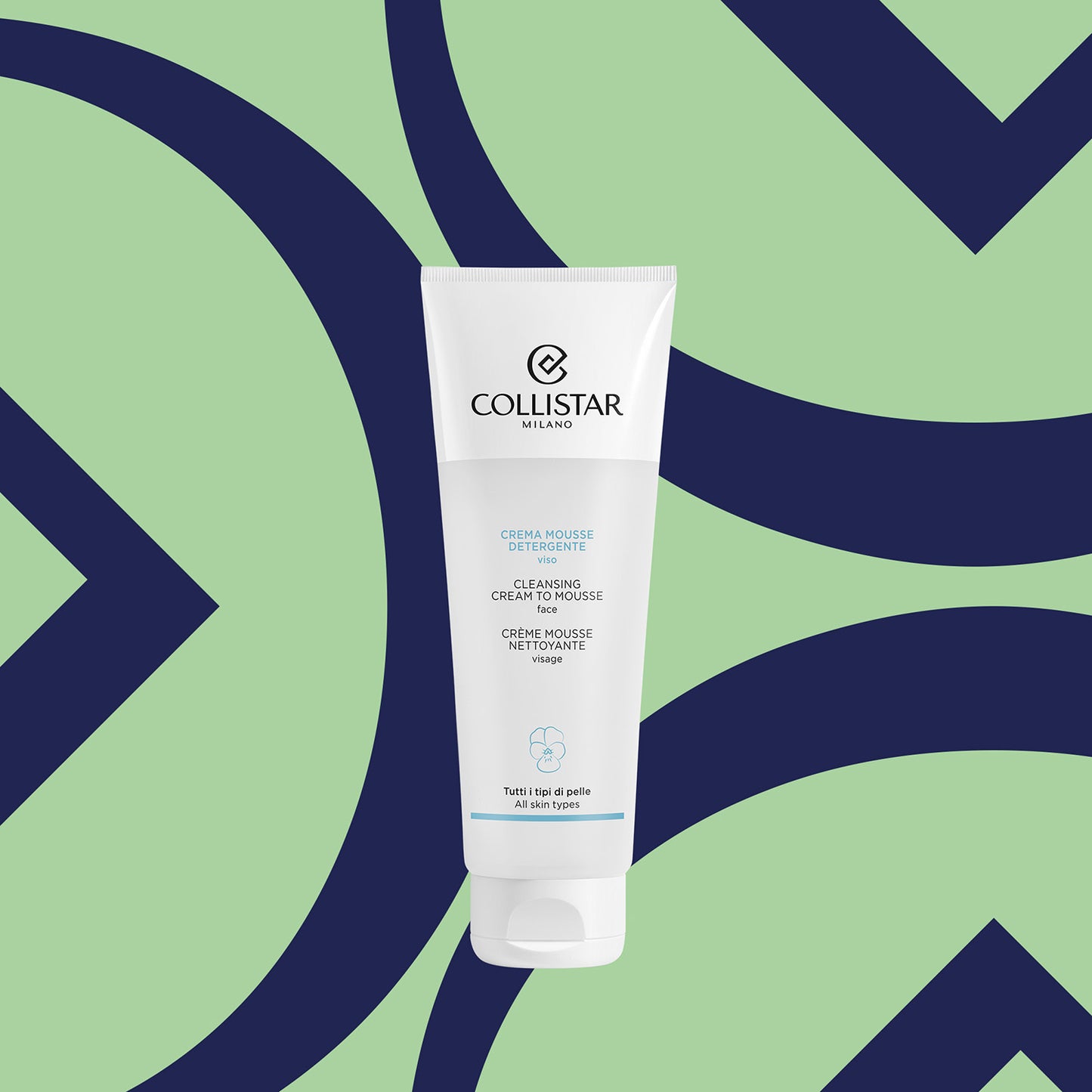 Crema Mousse Detergente Viso