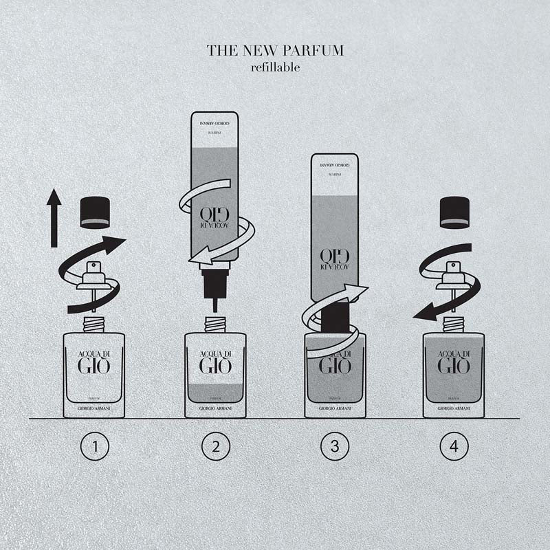 Acqua Di Gio' Pour Homme Parfum 150 ML RICARICA