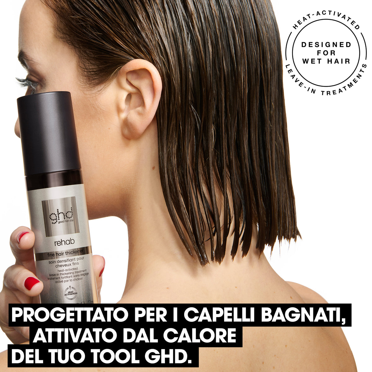 ghd rehab fine hair thickener - siero volumizzante per capelli fini