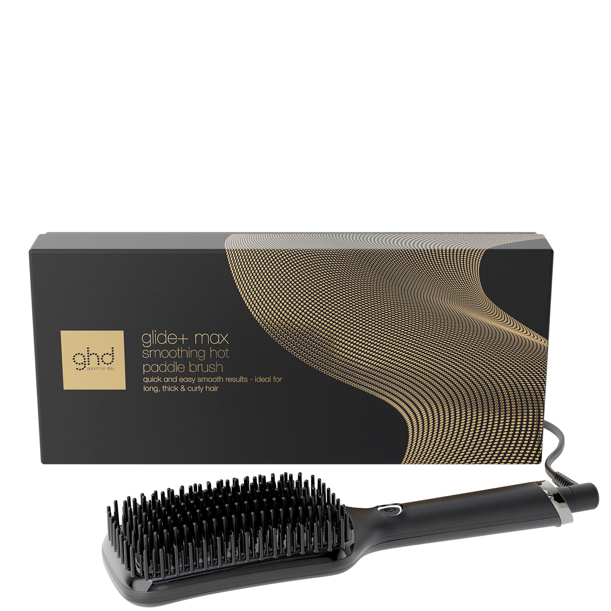ghd Glide+ Max - Spazzola Elettrica Lisciante