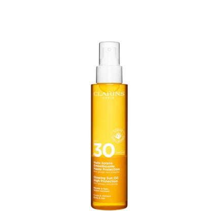 Huile Solaire Embellissante Haute Protection SPF 30