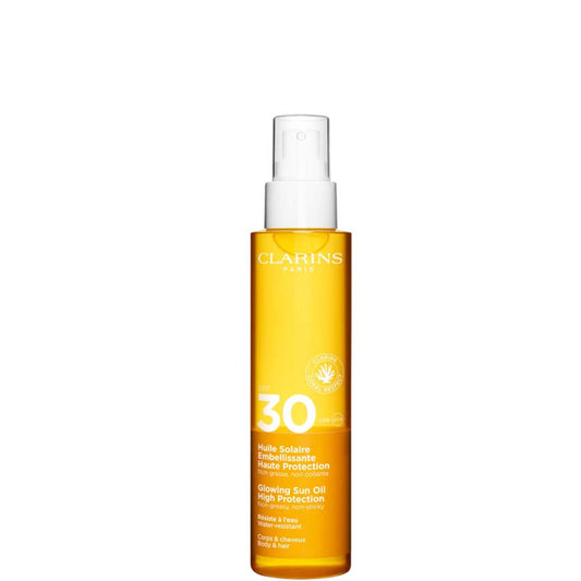 Huile Solaire Embellissante Haute Protection SPF 30