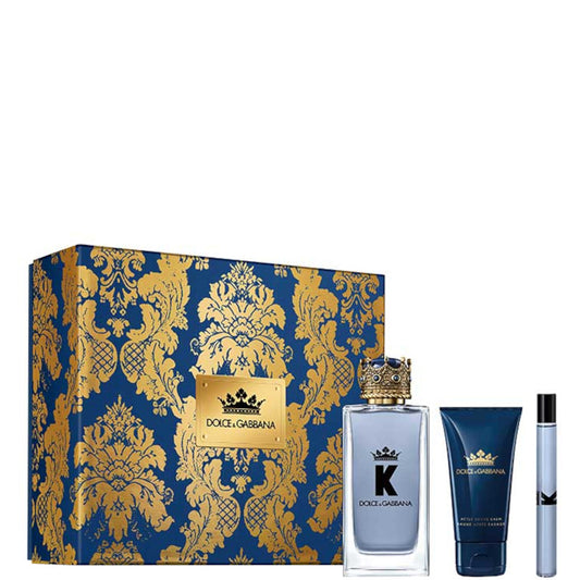 K by Dolce&Gabbana Confezione 100 ML Eau de Toilette + 10 ML Travel Spray Eau de Toilette + 50 ML After Shave Balm