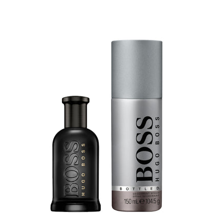 Boss Bottled Parfum Confezione 50 ML Eau de Parfum + 150 ML Deodorante Spray