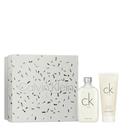 CK One Eau de Toilette Confezione 100 ML Eau de Toilette + 100 ML Shower Gel