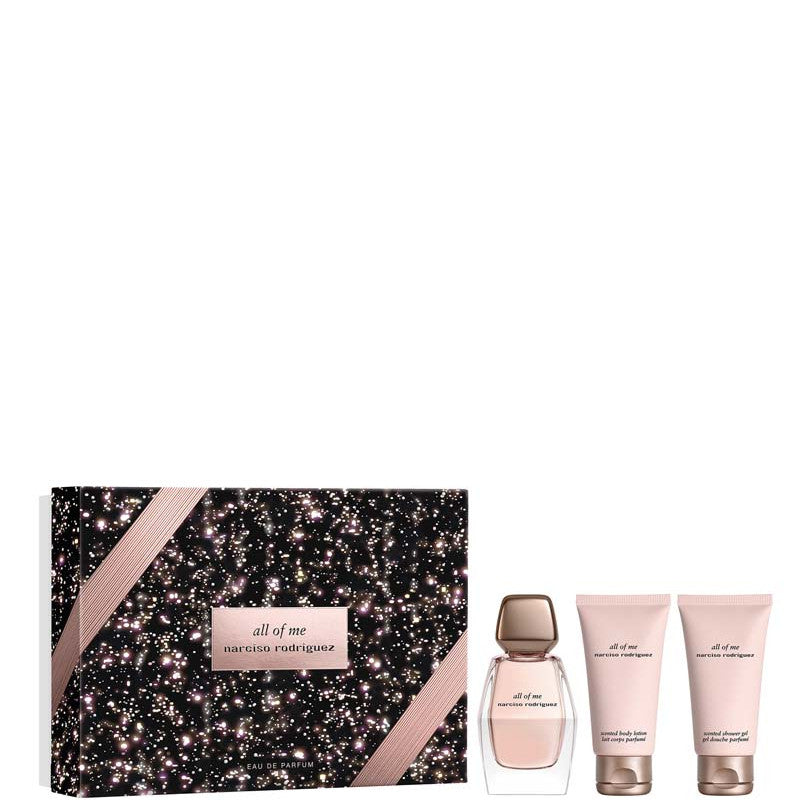 Narciso Rodriguez All of me Cofanetto 50 ML Eau de Parfum + 50 ML Body Lotion + 50 ML Shower Gel