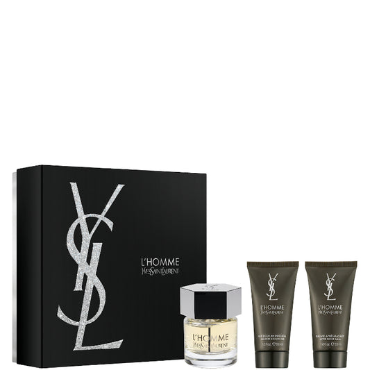 L'Homme EDT Confezione 60 ML Eau de Toilette + 50 ML After Shave Balm + 50 ML Shwer Gel