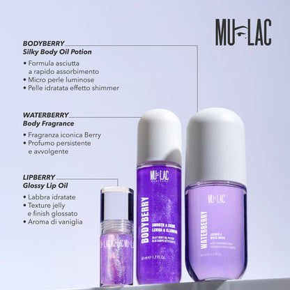 Mulac WATERBERRY Fragranza Spray Corpo