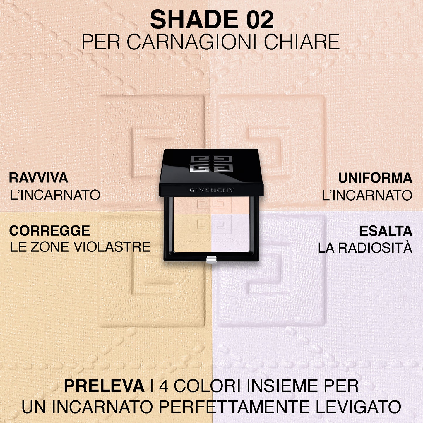 Prisme Libre 4 Color Pressed Powder