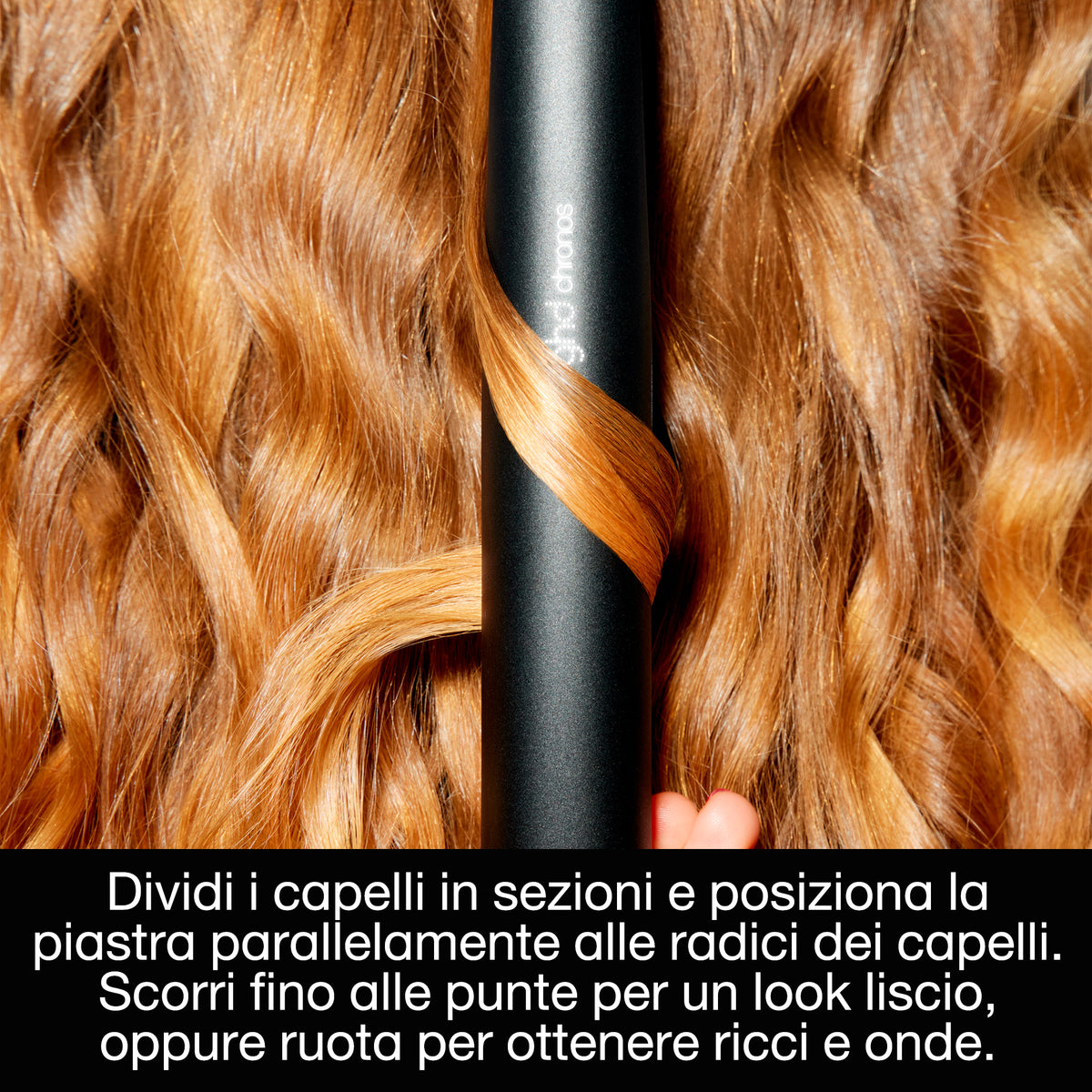 ghd Chronos styler - piastra per capelli nera