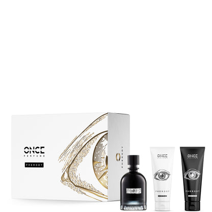 ONCE Perfume Pherody Confezione 100 ML Eau de Parfum Intense + 100 ML Body Milk + 100 ML Body Wash