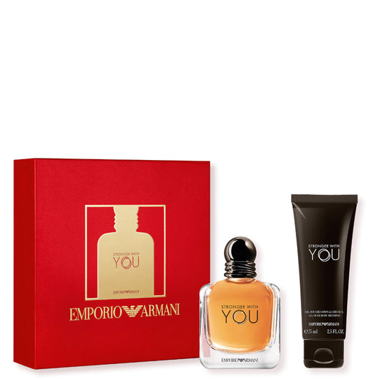 Emporio Stronger With You Confezione 50 ML Eau de Toilette + 75 ML Gel Doccia