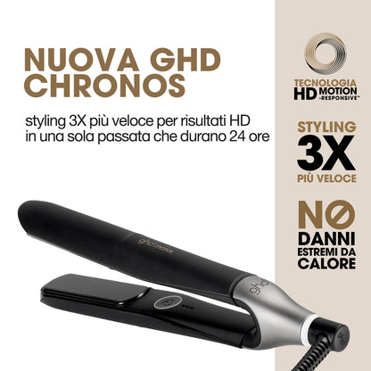 ghd Chronos styler - piastra per capelli nera
